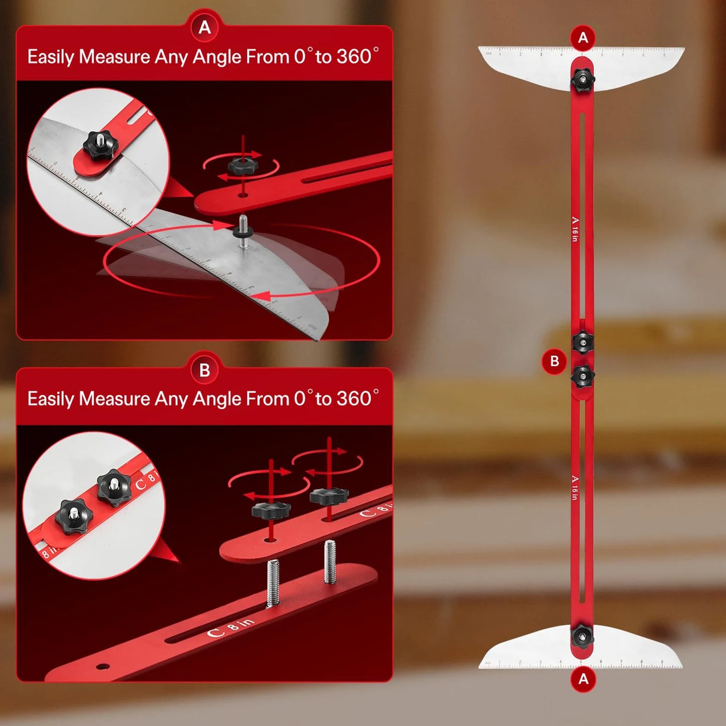 Taskrafter™ New Stair Measuring Tool