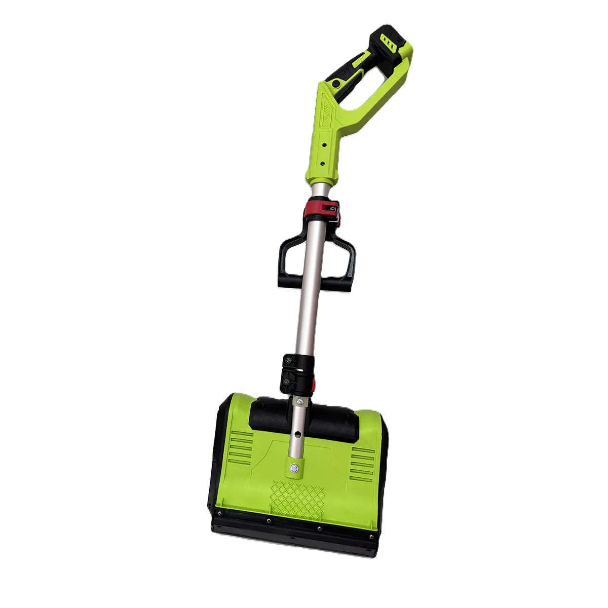 Cordless electric snow shovel packaged as a thoughtful holiday gift.