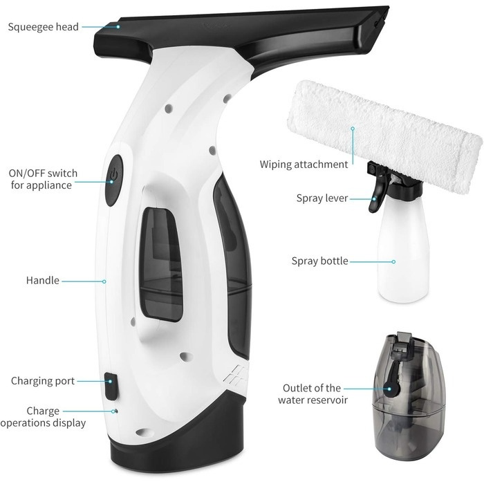 Taskrafter™ Cordless Window Vacuum Cleaner