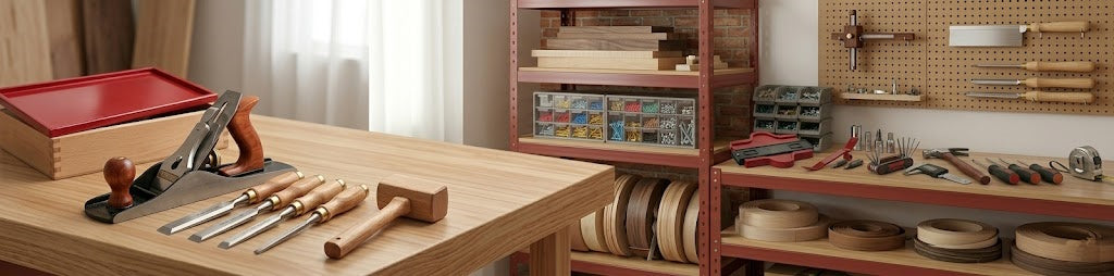 Precision woodworking tools and carpentry equipment by Taskrafter.