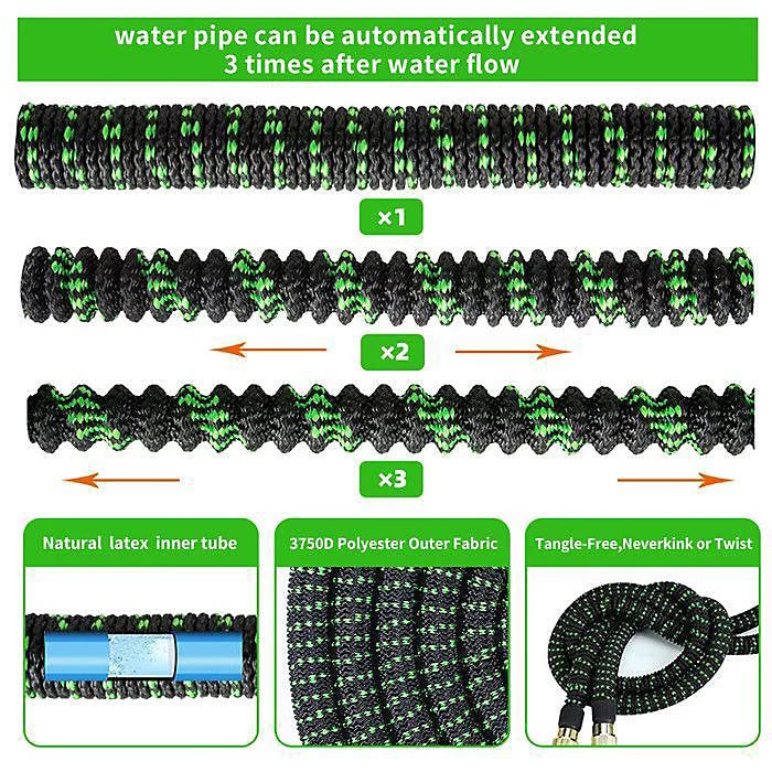 10 Spray Modes: Jet, Mist, Shower, Cone and More for Multifunctional Gardening