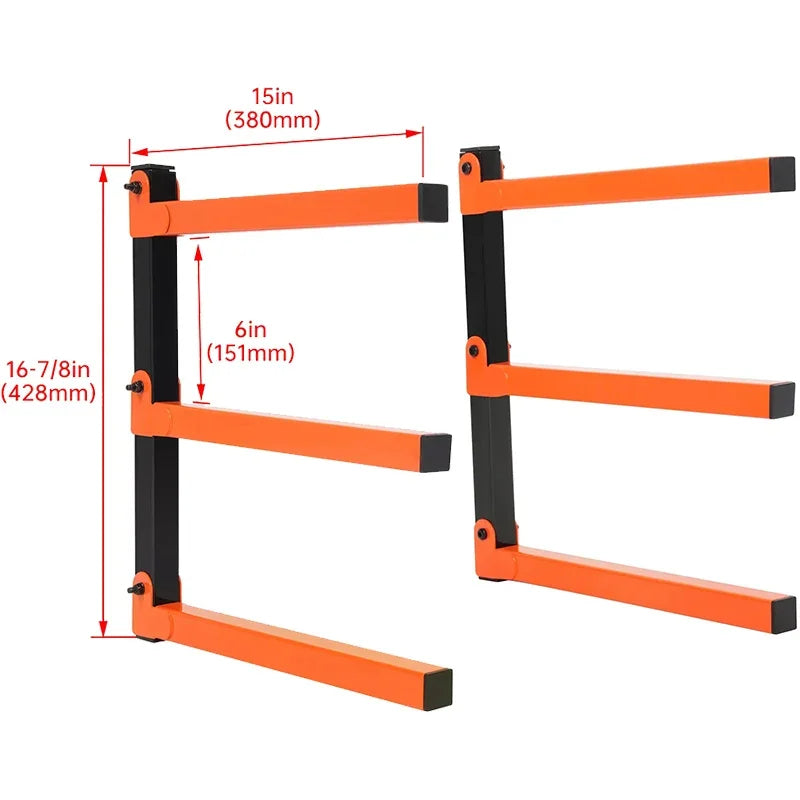 Taskrafter™ Wall Mounted Steel Storage Rack