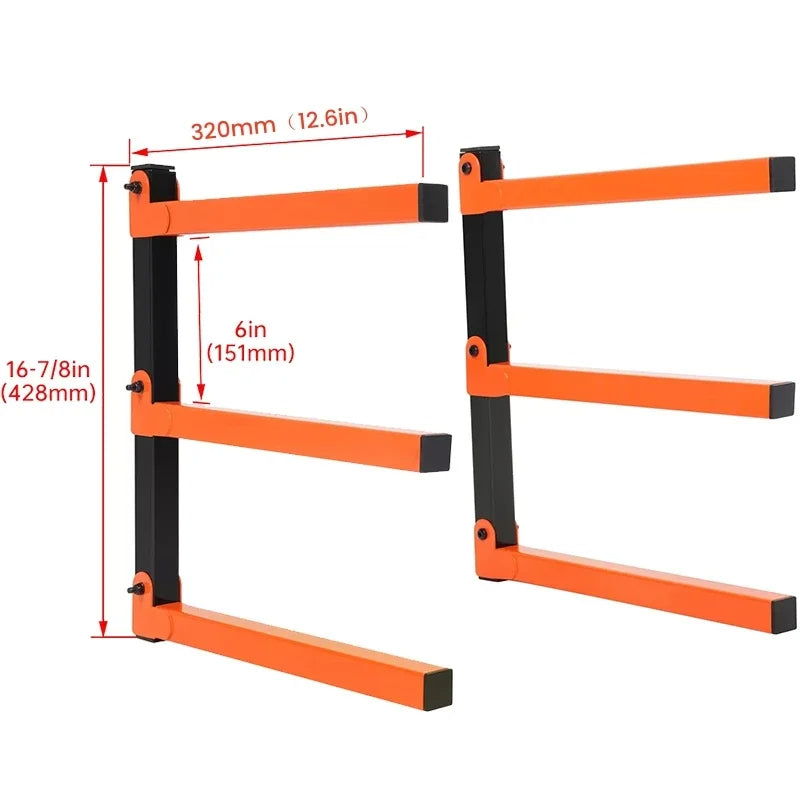 Taskrafter™ Wall Mounted Steel Storage Rack