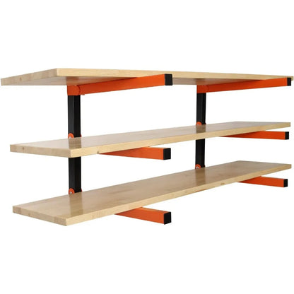 Taskrafter™ Wall Mounted Steel Storage Rack