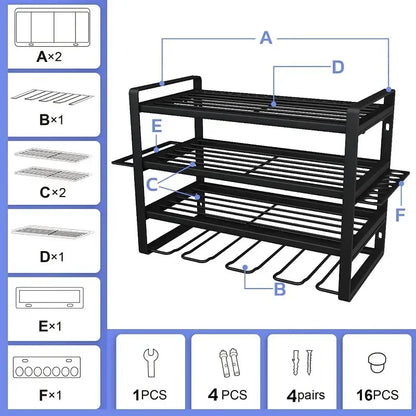 Taskrafter™ Tool and Drill Storage Rack