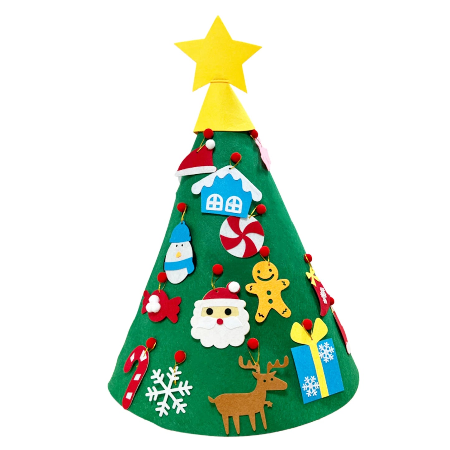 Kid's DIY Felt Christmas Tree