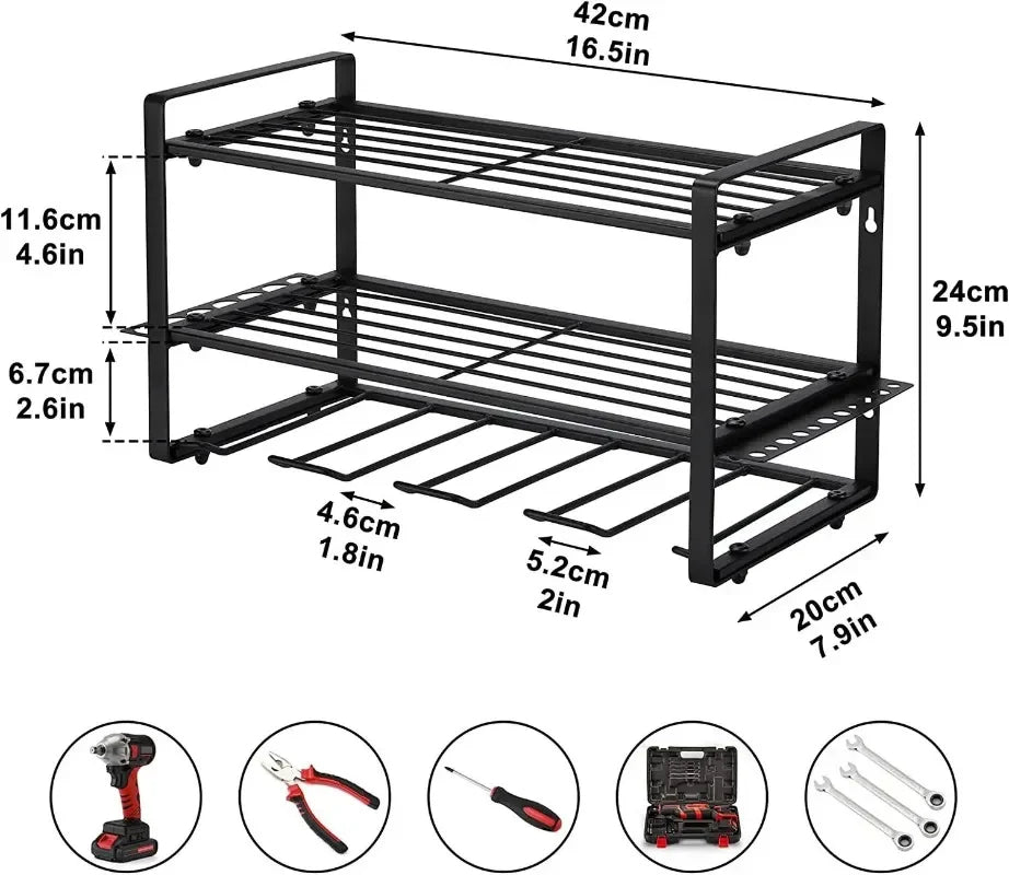 Taskrafter™ Tool and Drill Storage Rack