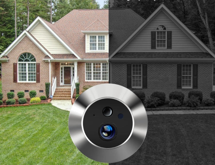 Demonstration of night vision feature with high contrast and without red glow