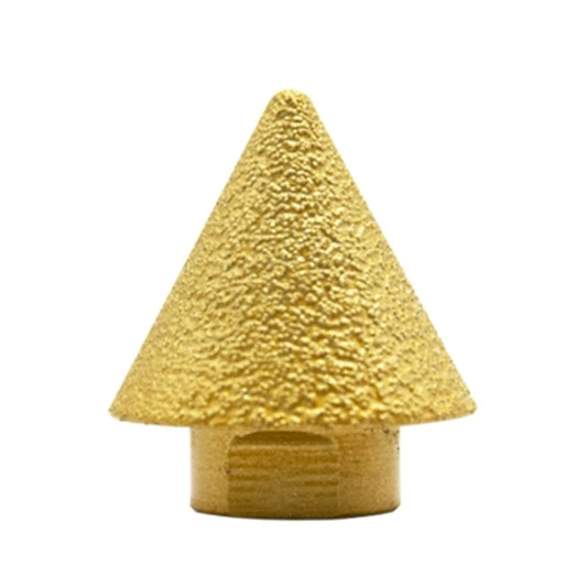 Diamond bevel bit for porcelain tile, granite, marble, quartz, and ceramic stone.