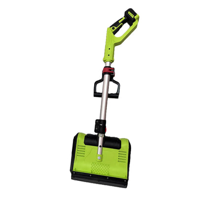 Cordless electric snow shovel packaged as a thoughtful holiday gift.