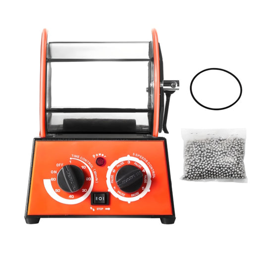 etailed view of Taskrafter jewelry polisher gears and internal components