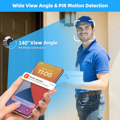 Package includes 4.3" monitor, camera, Type-C cable, bracket, and user manual