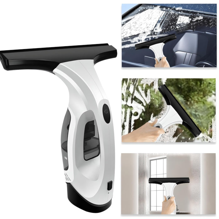 Using Taskrafter cordless vacuum to clean bathroom tiles for a spotless finish.