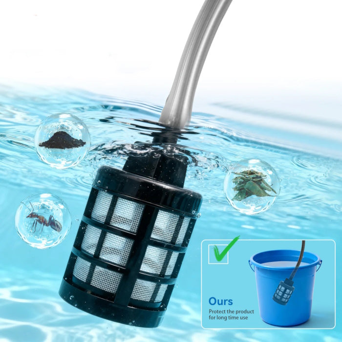 Washing outdoor windows and watering garden plants with a cordless pressure washer
