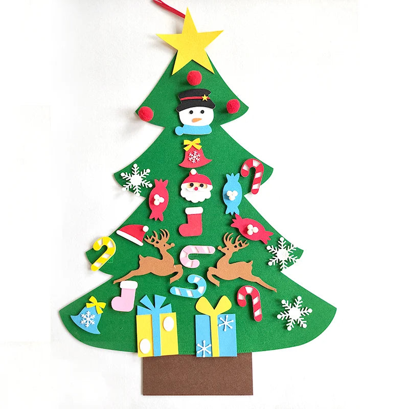 Kid's DIY Felt Christmas Tree