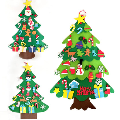 Kid's DIY Felt Christmas Tree