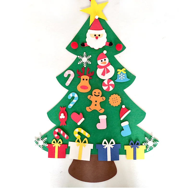 Kid's DIY Felt Christmas Tree