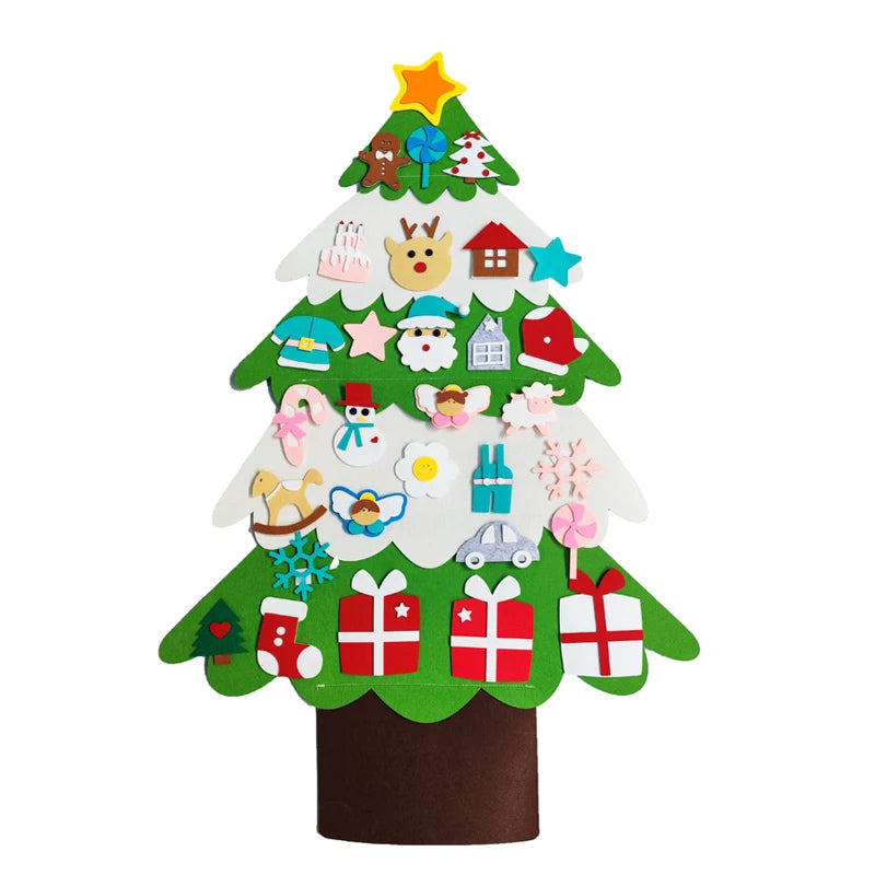 Kid's DIY Felt Christmas Tree