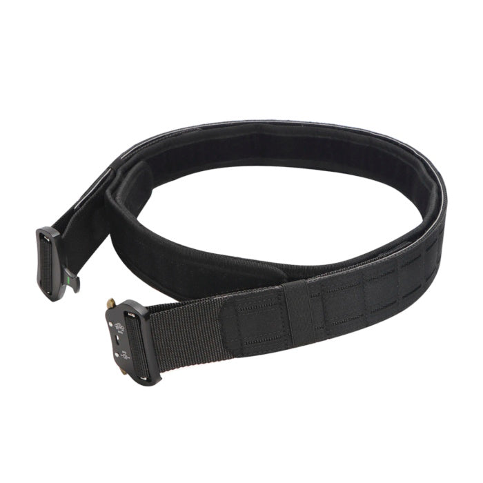 2 inch tactical belt: durable nylon strap with premium edge finishing.