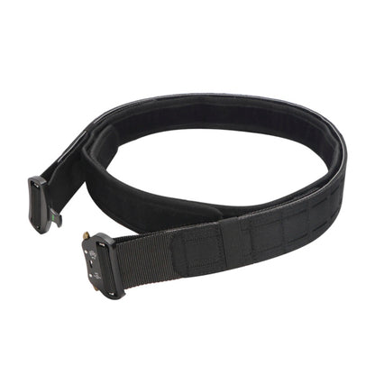 2 inch tactical belt: durable nylon strap with premium edge finishing.