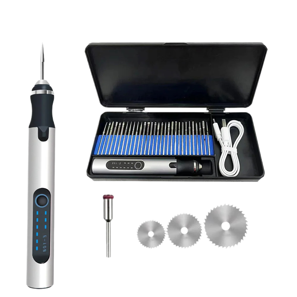 USB Rechargeable Portable Electric Micro-Sanding Engraving Pen