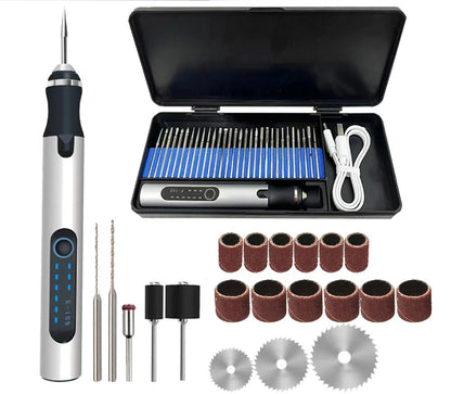 USB Rechargeable Portable Electric Micro-Sanding Engraving Pen