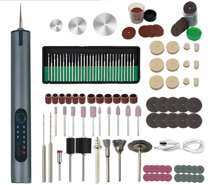 USB Rechargeable Portable Electric Micro-Sanding Engraving Pen